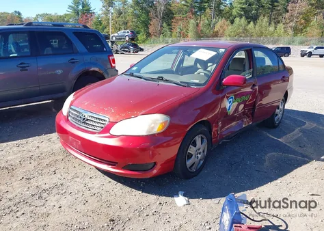 2008 Toyota Corolla Le z USA, uszkodzony, nr VIN 1NXBR32E28Z012286